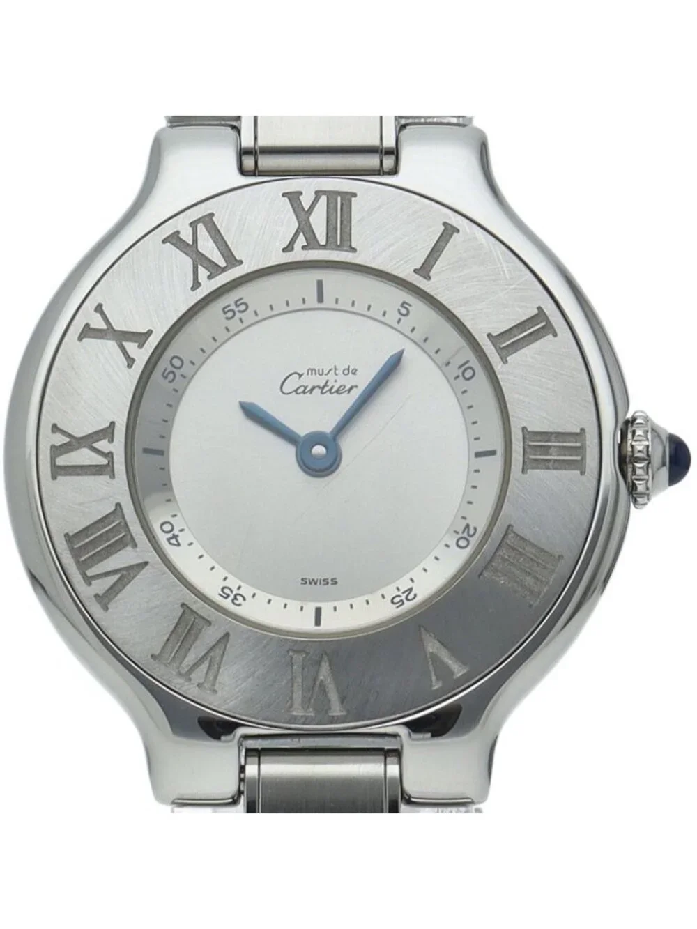 Cartier Must 21 SM Watch SS Silver Medium